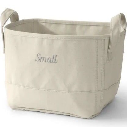 Small Canvas Storage Tote