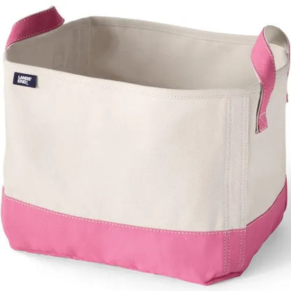 Small Canvas Storage Tote