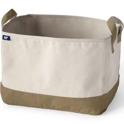 Small Canvas Storage Tote