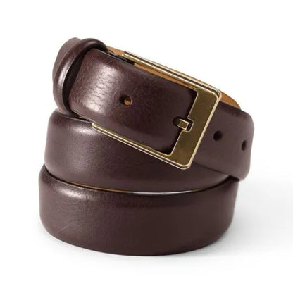 Men's Big Feather Edge Dress Belt