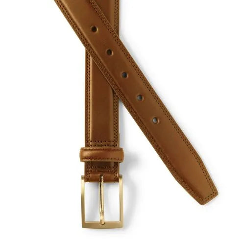 Men's Big Classic Leather Chino Belt