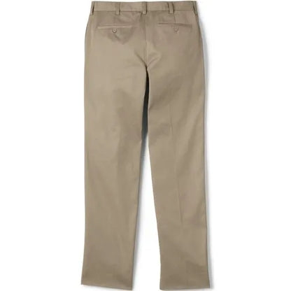 Men's Tailored Fit Blend Plain Front Pants