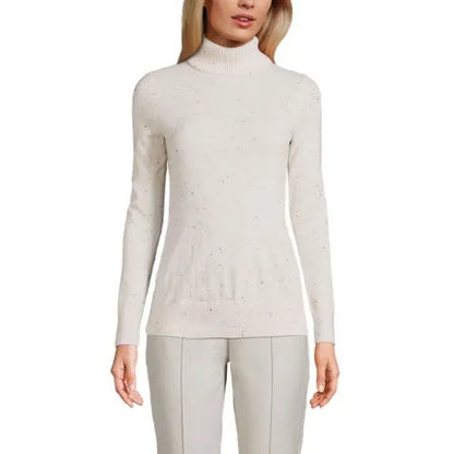 Women's Cashmere Turtleneck Sweater