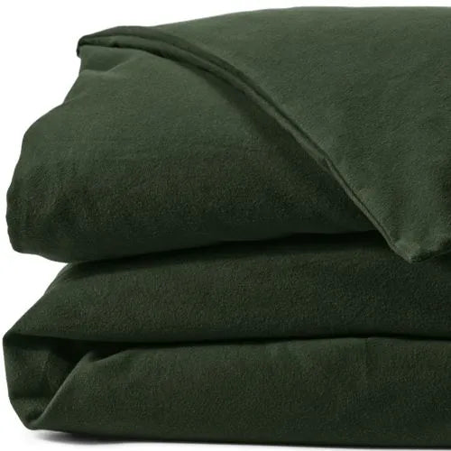 Comfy Super Soft Cotton Flannel Duvet Bed Cover - 5oz