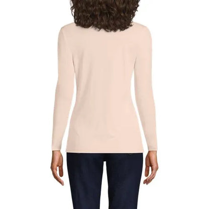 Lightweight Jersey Long Sleeve Turtleneck
