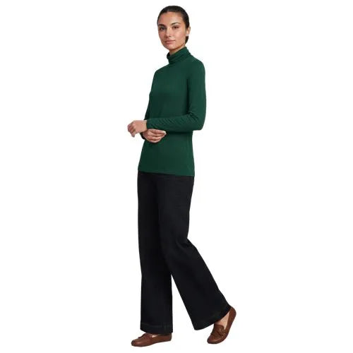 Lightweight Jersey Long Sleeve Turtleneck