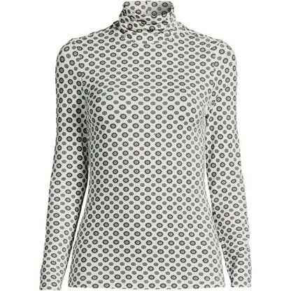 Lightweight Jersey Long Sleeve Turtleneck