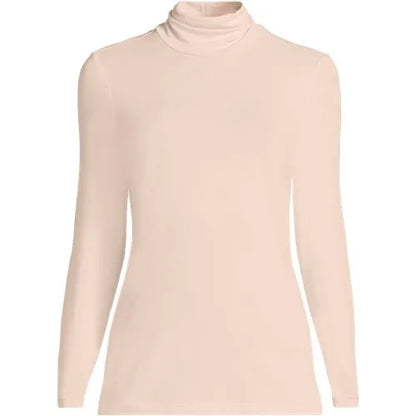 Lightweight Jersey Long Sleeve Turtleneck