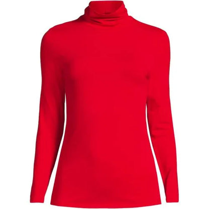 Lightweight Jersey Long Sleeve Turtleneck