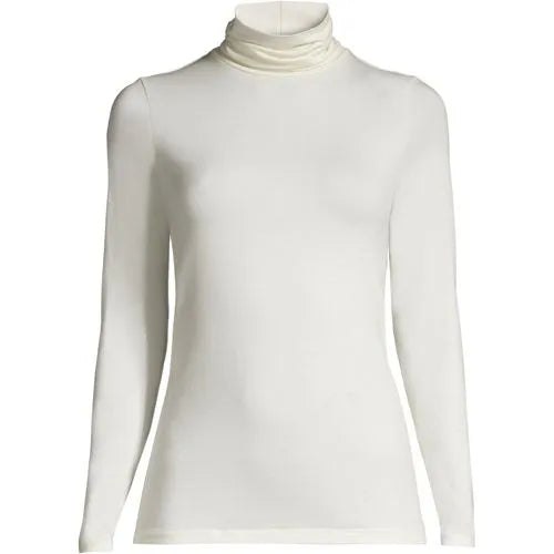 Lightweight Jersey Long Sleeve Turtleneck