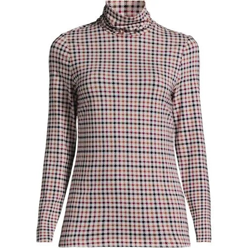 Lightweight Jersey Long Sleeve Turtleneck