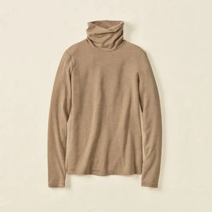 Lightweight Jersey Long Sleeve Turtleneck