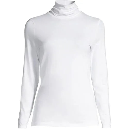 Lightweight Jersey Long Sleeve Turtleneck