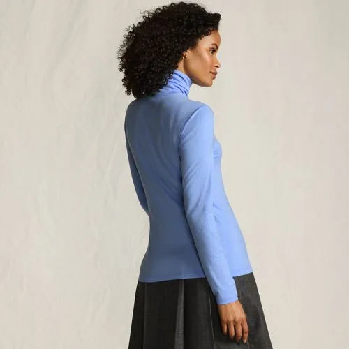 Lightweight Jersey Long Sleeve Turtleneck