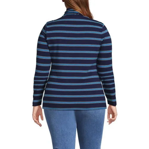 Lightweight Jersey Long Sleeve Turtleneck