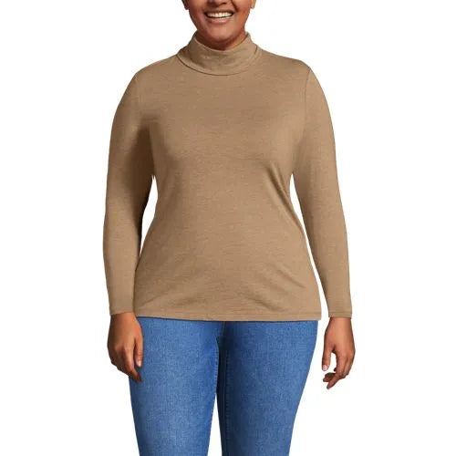 Lightweight Jersey Long Sleeve Turtleneck