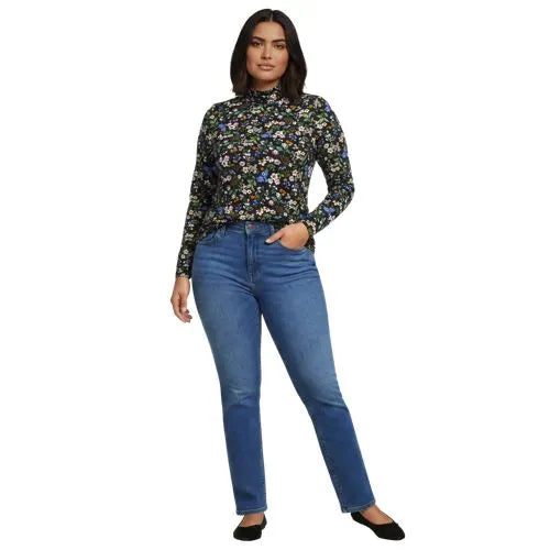 Lightweight Jersey Long Sleeve Turtleneck