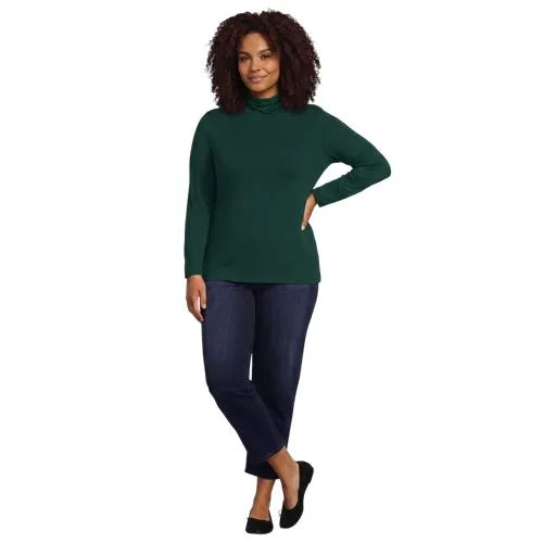 Lightweight Jersey Long Sleeve Turtleneck