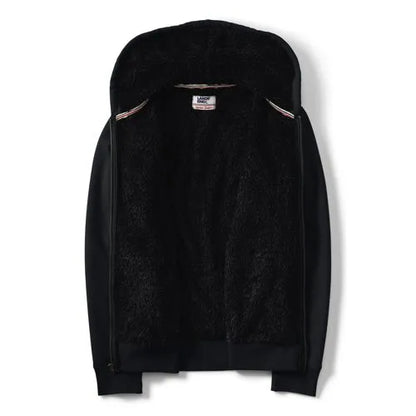 Men's Tall Serious Sweats Full Zip Sherpa Fleece Hoodie