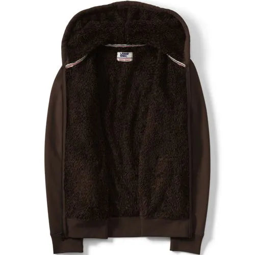 Men's Tall Serious Sweats Full Zip Sherpa Fleece Hoodie