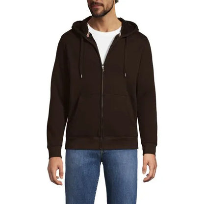 Men's Tall Serious Sweats Full Zip Sherpa Fleece Hoodie