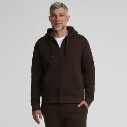 Men's Tall Serious Sweats Full Zip Sherpa Fleece Hoodie