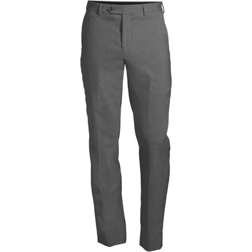 School Uniform Men's Washable Wool Tailored Plain Front Trousers