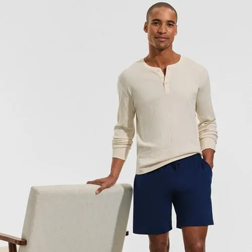 Men's Knit Jersey Pajama Shorts