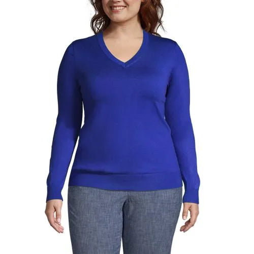 Women's Performance V-neck Sweater