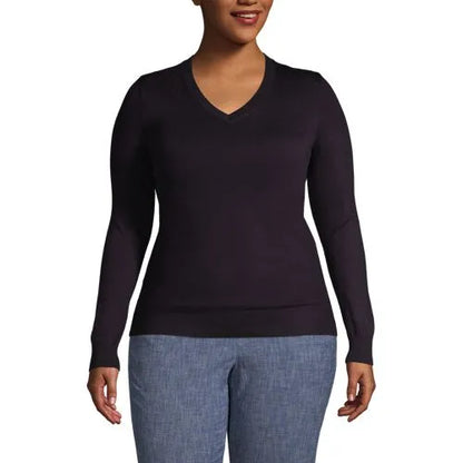 Women's Performance V-neck Sweater