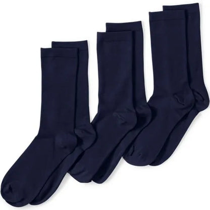 Women's 3-Pack Everyday Basic Crew Socks