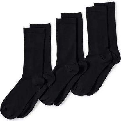 Women's 3-Pack Everyday Basic Crew Socks