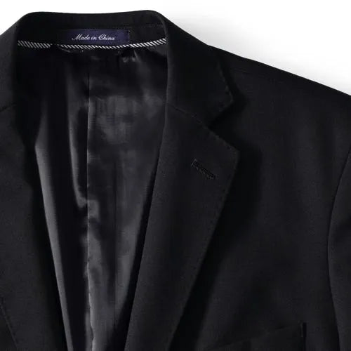 Men's Traditional Fit Year'rounder Stretch Wool Suit Jacket