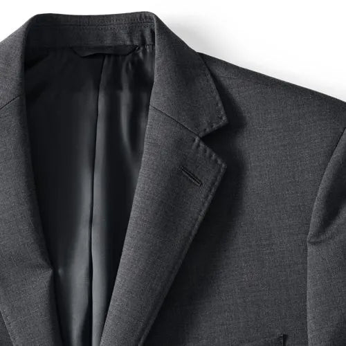 Men's Traditional Fit Year'rounder Stretch Wool Suit Jacket