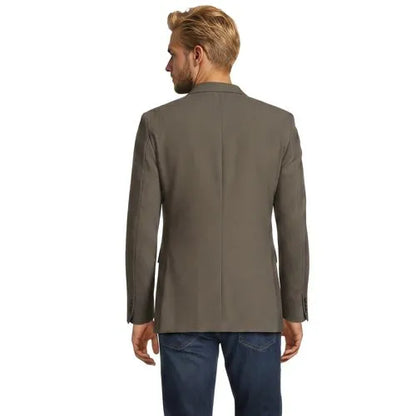Men's Traditional Fit Year'rounder Stretch Wool Suit Jacket