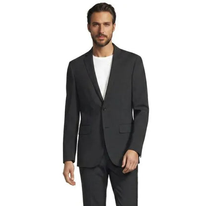 Men's Traditional Fit Year'rounder Stretch Wool Suit Jacket