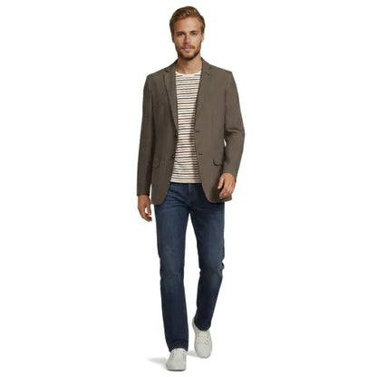 Men's Traditional Fit Year'rounder Stretch Wool Suit Jacket