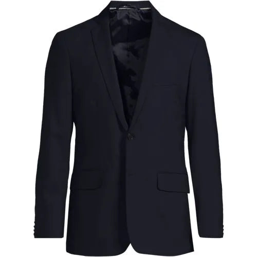 Men's Traditional Fit Year'rounder Stretch Wool Suit Jacket