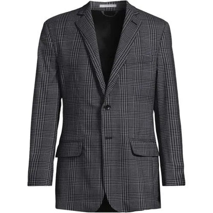 Men's Traditional Fit Year'rounder Stretch Wool Suit Jacket