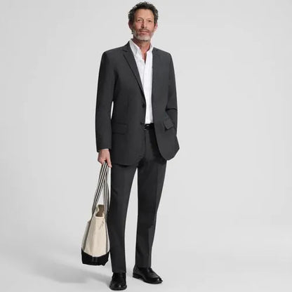 Men's Traditional Fit Year'rounder Stretch Wool Suit Jacket