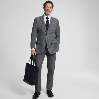 Men's Traditional Fit Year'rounder Stretch Wool Suit Jacket