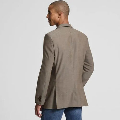 Men's Traditional Fit Year'rounder Stretch Wool Suit Jacket