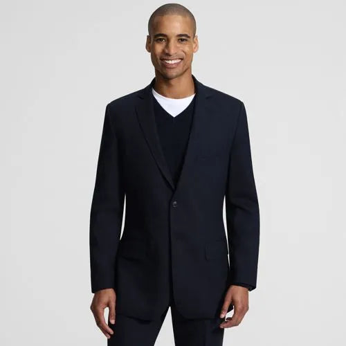 Men's Traditional Fit Year'rounder Stretch Wool Suit Jacket