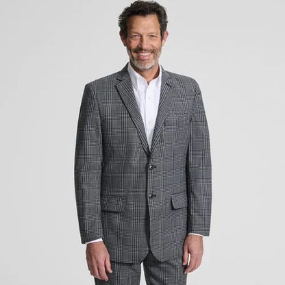 Men's Traditional Fit Year'rounder Stretch Wool Suit Jacket