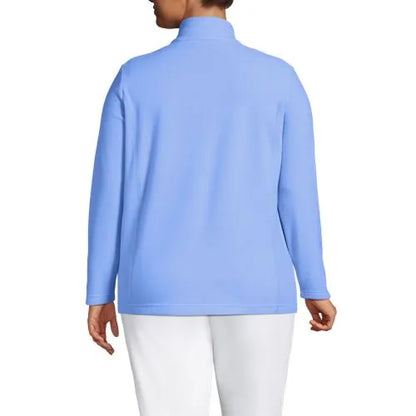 Plus Size Anyweather Fleece Full Zip Jacket