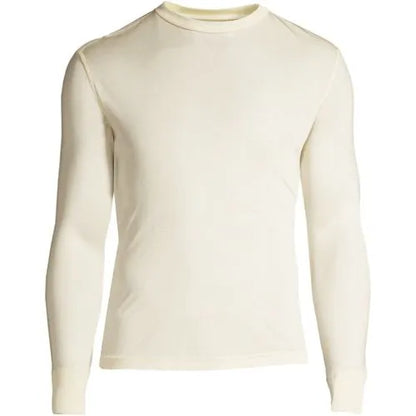 Men's Silk Long Underwear Crew Neck
