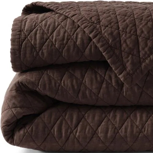 Solid Diamond Double Voile Quilt