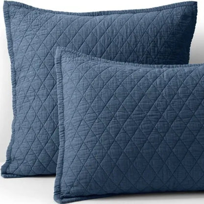 Solid Diamond Double Voile Quilt