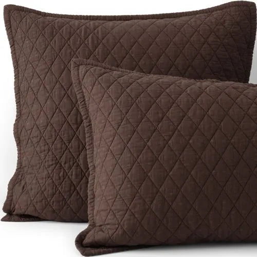 Solid Diamond Double Voile Quilt