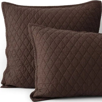 Solid Diamond Double Voile Quilt